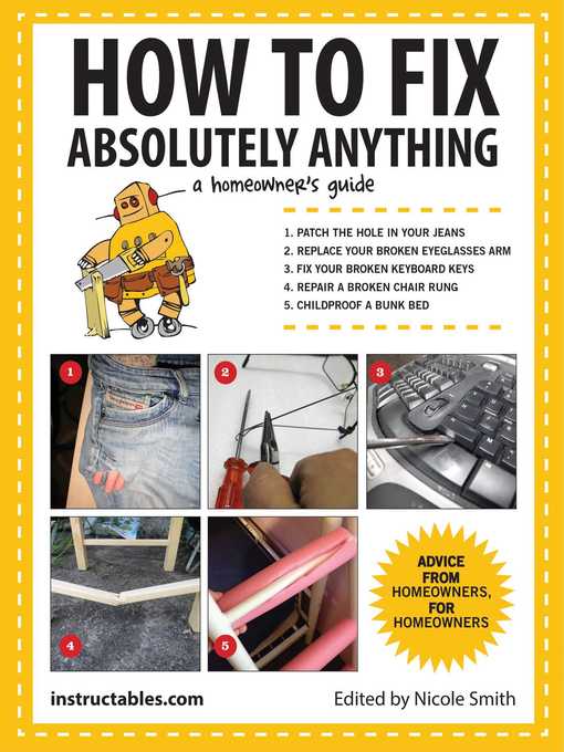 Title details for How to Fix Absolutely Anything by Instructables.com - Available